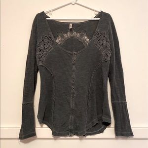 Free People Crochet Top